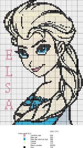 Reine Des Neiges Pixel Art Google Sogning Punto Croce A Tema Disney Ricamo A Punto Croce Motivi Punto Croce