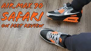 Кроссовки nike air max 90. Nike Air Max 90 Safari On Feet Review Da5427 001 Airmax90 Airmax90safari Youtube