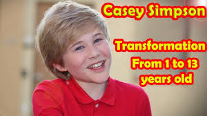 What is casey simpson net worth? Casey Simpson Transformation From 1 To 13 Years Old Youtube