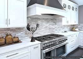 Terracotta floor tiles and wooden worktop evoke rustic character. 41 Beautiful White Kitchen Backsplash Ideas Modern Kitchen Backsplash White Tile Kitchen Backsplash White Modern Kitchen