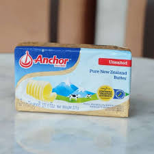 In malaysia, singapore and taiwan, fonterra uses the fernleaf brand instead of anchor. Mentega Unsalted