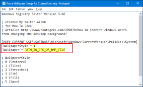 How To Prevent Windows Users From Changing The Desktop Background Learn how to add background image in html using notepad updated 100% working link in this tutorial i will show you how to insert background image in html using notepad|html/css.