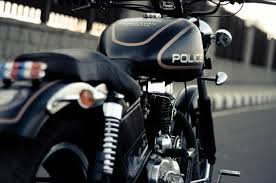 Shaurya Royal Enfield Customised For Cop Mumbai