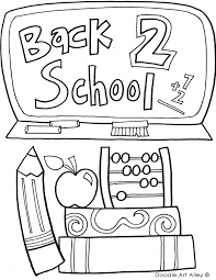 1st grade coloring pages, educational. Back To School Coloring Pages Printables Classroom Doodles