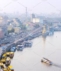 Kiev Embankment Ukraine Ukraine Kiev Photo