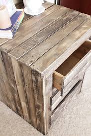 As with all our rustic heritage line we spend many hours sanding the boards to. Farmhouse Custom Rustic Reclaimed Wood Night Stand 3 Drawers Bedside Table Upcycled Pallet Wood Grey W Pallet Diy Diy Side Table Reclaimed Wood Furniture