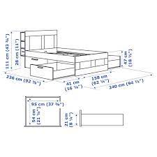 Get free shipping on qualified queen, storage, platform bed beds or buy online pick up in store today in the furniture department. Brimnes Bed Frame With Storage Headboard White Queen Ikea