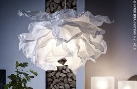 Krusning Hanglampenkap Wit 43 Cm Ikea Ikea Lampen Lampenkap