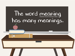 Meaning is what a word, action, or concept is all about — its purpose, significance, or definition. Polysemy Definition And Examples