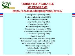 Designed with input from leading tech industry advisors, the master of engineering in computer science at cornell tech offers a. Missouri University Of Science And Technology Engineering Education Center In St Louis Quality Graduate Education For Working Professionals Victor Birman Ppt Download