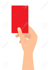 Gasea con el sprait al poerteo en la siguiente falta y. El Futbol Arbitro De Futbol Mano Con La Tarjeta Roja En El Fondo Blanco Ilustraciones Vectoriales Clip Art Vectorizado Libre De Derechos Image 56988124
