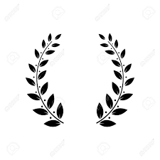 Greek Laurel Or Olive Branches Wreath For Winner Award Or Leaf Frame Decor Vector Illustration Isolated On White B Olive Branch Wreath Olive Branch Frame Decor