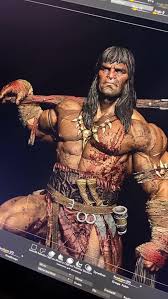 Conan , Old project that I did in 2021 , It’s time to do one new barbarian,  what you guys think? , #conan #barbarian #nostalgia #movies #frazetta  #warrior #rpg #collectibles #fanart #statue ...