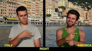 Italian Sign Language Lis American Sign Language Asl In 48 Word Signs Youtube