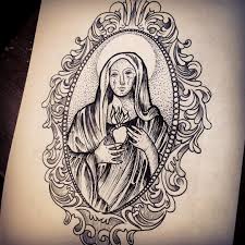 Mother mary tattoo was upload by infiel on monday, january 11, 2016, into a category mother. Virgin Mary Tattoo Design Best Tattoo Ideas Gallery