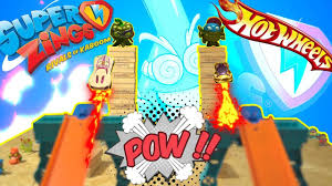 Códigos descuento y ofertas juguettos. Superzings Serie 2 Destruyendo Las Torres En Carrera De Hot Wheels Youtube