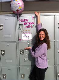 Birthday Locker Decoration Ideas Pin By Jo Kroeker On Artistic License Birthday Locker Decorations Locker Decorations Diy Birthday Locker Decorations