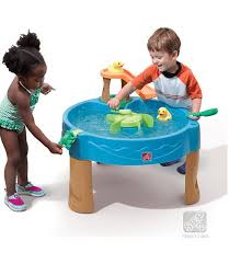 Step2 Duck Pond Water Table Toddler Splash Play Frog Scooper Kids Learning Toys Water Table Duck Pond Water Tables