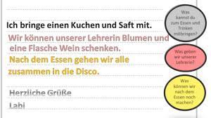 Weshalb schreibe ich den brief? Osd Zertifikat A1 Schreiben Aufgabe 1 Und 2 Oe Modellsatz Youtube