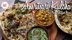 Amritsari Aloo Kulcha Tandoori Kulcha On Tawa Chef Sanjyot Keer Your Food Lab Youtube Paratha Food Lab Kulcha Recipe Food