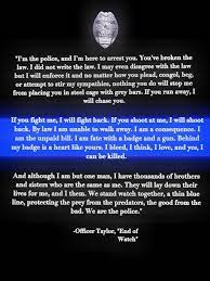 Timings (where shown) are from the start of the programme in hours and minutes. End Of Watch Police Quotes Quotesgram