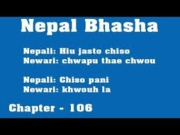 Newari Daily Used Sentences Hiu Jasto Chiso Newari To Nepali Translation In 2020 Sentences Language Words