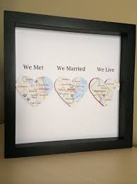 Song Lyrics 3d Paper Art With 3d Paper Roses Custom With Etsy In 2020 Heart Map Paper Roses Diy Gifts