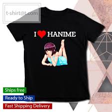 I Love Hanime shirt, hoodie, sweater, longsleeve and V-neck T-shirt