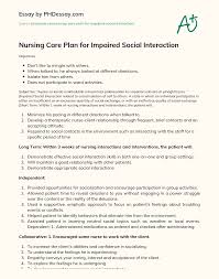 How social isolation can harm human healtheven before the pandemic began, national studies indicated that nearly a social isolation is now viewed as a risk factor for premature death, similar to cigarette smoking, physical inactivity or obesity.social distancing during the pandemic was never. Nursing Care Plan For Impaired Social Interaction Phdessay Com