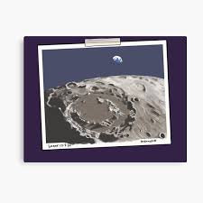 Low price guarantee, fast shipping & free returns, and custom framing options on all prints. Earthrise Canvas Prints Redbubble