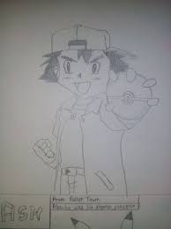When you lose in minesweeper, the yellowface's eyes become little x's. Ash From Pokemon Some Cartoon Sketches By Maxbhatt92 Drawings Illustration Childrens Art Tv Shows Movies Artpal