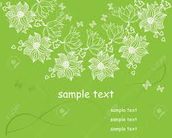 Discover 244 free invitation card png images with transparent backgrounds. Floral Invitation Card With White Flowers On Green Background Royalty Free Cliparts Vectors And Stock Illustration Image 18949133