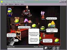 Chat room games with avatars. The Palace Computer Program Wikipedia