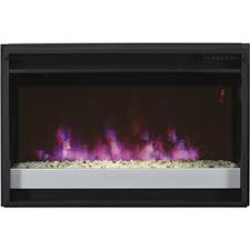 Xbeauty 30 inch electric fireplace insert, infrared electric fireplace, three 3d color with log and flame, indoor heater with timer&remot control, adjustable flame speed, touch screen, 750w/1500w. 26 Contemporary Electric Fireplace Insert With Safer Plug Walmart Com Walmart Com