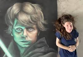 Be sure to come by to our chalk contest. It's located at the memorial  parking lot. Getting setup for all of our artists!