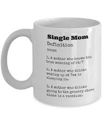 Gift Mug For Single Mom Funny Single Mom Definition Gifts For Single Moms Love Gift For Single Mother Fun Mugs Single Mom Humor Single Humor Mom Humor