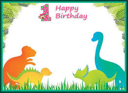 Template Printable Free Printable Dinosaur Birthday Card First Birthday Dinosaur Invitation Template Dinosaur Invitations First Birthday Invitations Birthday Invitation Templates
