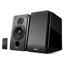 Edifier R1850db Active Bookshelf Speakers With Bluetooth And Optical Input 2 0 Studio Monitor Speaker B Monitor Speakers Bookshelf Speakers Studio Monitors
