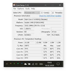 Other than that i have temp sensors placed in the case/cpu etc. How To Monitor Your Cpu Temperature On Windows Pc Avg