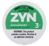 Zyn Nicotine Pouches Spearmint 3 Mg 1/5 Tins- Buitrago Cigars