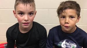A little post game interview with #13 Maddox Rattai and line mate #12 Noah  Nagy after tonight's 7-3 victory