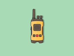 Walkie Talkie Walkie Talkie Coffee Illustration Illustration