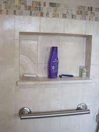 When autocomplete results are available use up and down arrows to review and enter to select. Shower Niche With Grab Bar Bathroom Shelf Decor Shower Niche Bathroom Shelves