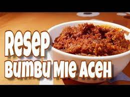 Resep Bumbu Mie Aceh Resep Rahasia Asli Dari Orang Aceh Youtube Resep Makanan Mie