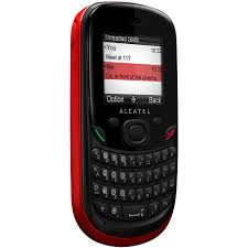 Celular Alcatel OT355 Cherry Vermelho ...