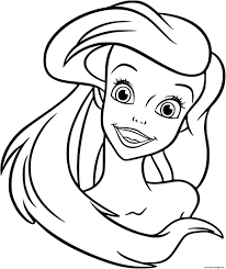 Especially if done together with family or together with friends. Princess Ariel The Little Mermaid Coloring Pages Printable