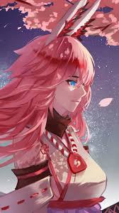 You can download free the pink hair, anime girls, anime wallpaper hd deskop background which you see above with high resolution freely. Anime Girl Pink Hair Yae Sakura Honkai Impact 3rd 4k Wallpaper 4 514