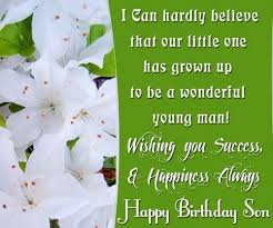 I never thought that it would be such a bliss having you around the house. Happy Birthday Wishes For First Born Son Novocom Top