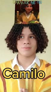 Eu fiz até dá o Camilo  HAHA🧡💛#camilo#camilomadrigal#encanto#disneyencanto#disney#madrigal#colombia#naofalamosdobruno#serabismal#isabelaseuboychegou#cacheado#cachos#trend#fy