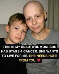 Child's prayer for mom with cancer